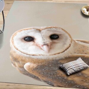 Contemporary Rug, Loft Rugs, Step Rug, Housewarming Gift Rugs, Owl Rug, Animal Rug, Bath Rugs, Wedding Rugs, Hallway Rugs, Car Mat Rugs,