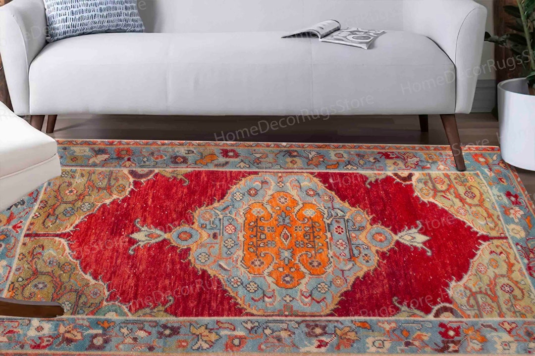 Persian Design Rug, Customs Rug, Floral Rug, Design Rug, Medallion Rug, Office Decor Rug