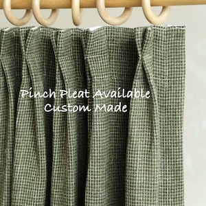 pleated curtains