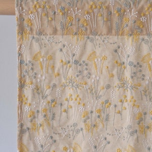 linen curtain