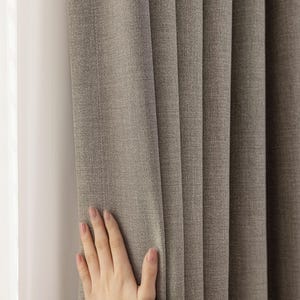 room darkening curtain