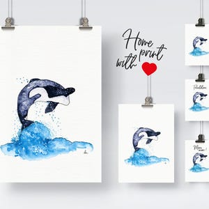 Orqua - Customizable printed poster