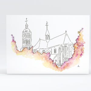 Carte Postale imprimée - Église Saint-Martin de L’Isle Adam