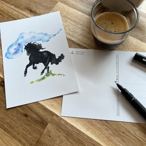 Carte Postale - Black Horse image 8