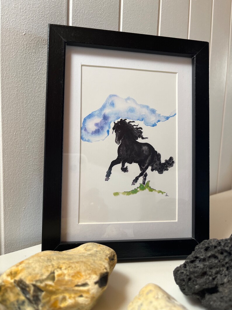 Carte Postale - Black Horse image 5