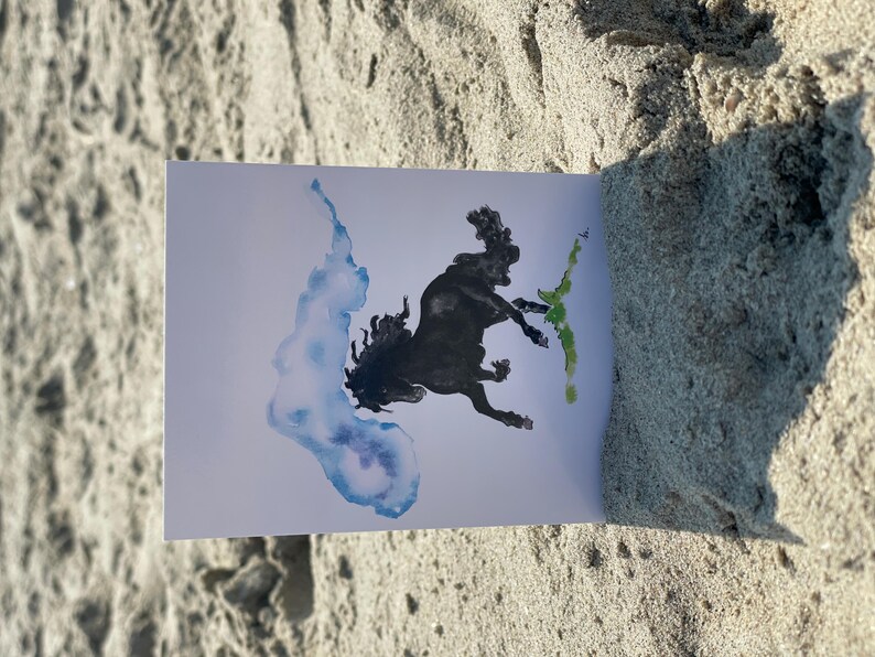 Carte Postale - Black Horse image 10