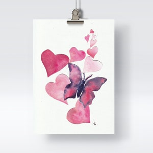 Affiche Imprimée A5 - Love is in the air II