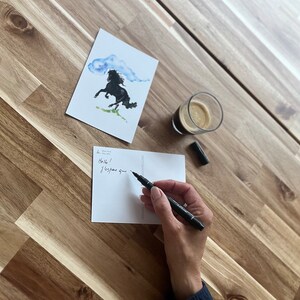 Carte Postale - Black Horse image 9