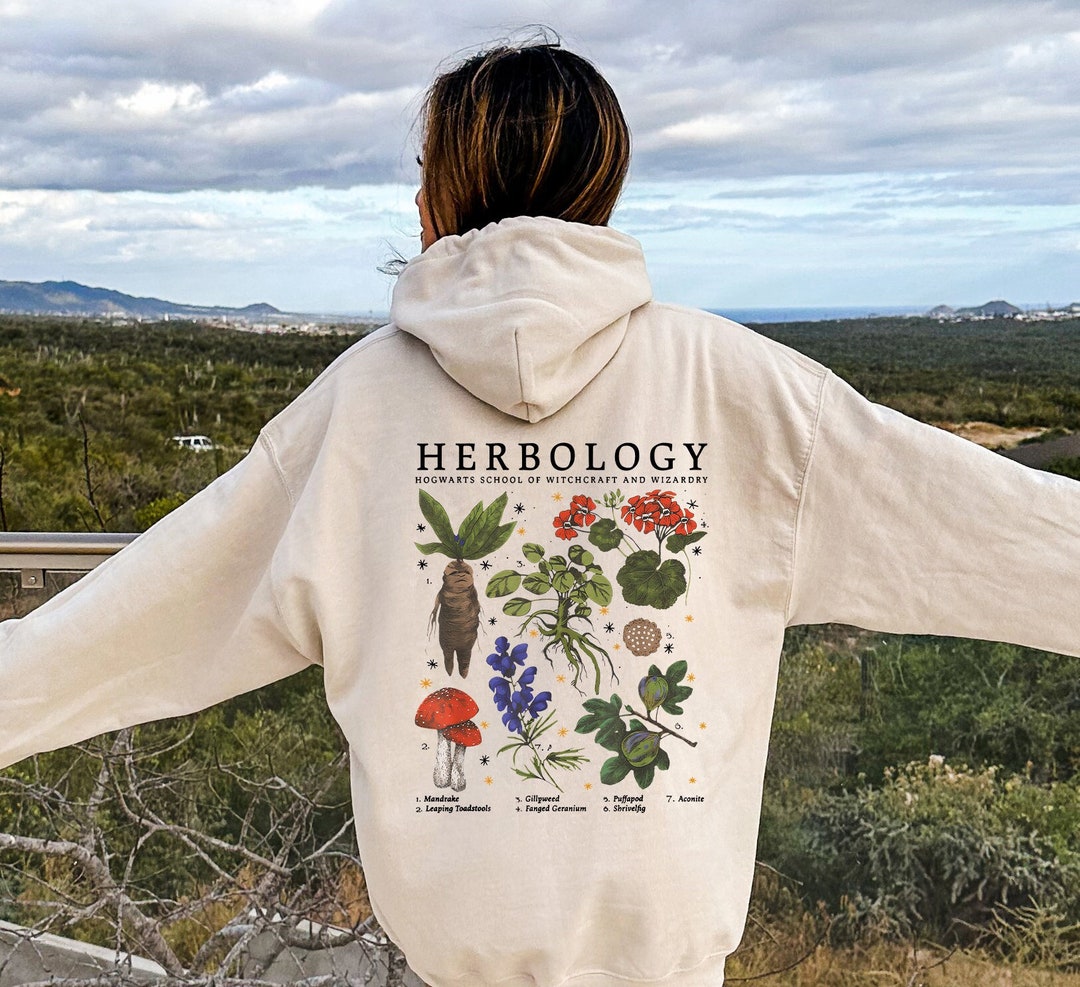 Herbology Plants Hoodie,botanical Shirt,gardening Hoodie,plant Lover