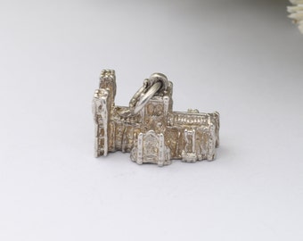 Vintage York Minster Cathedral Charm Pendant - England Souvenir Gift | 925 Sterling Silver