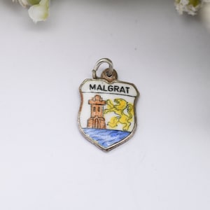 Vintage Malgrat Souvenir Travel Charm - Spain | 800 Silver
