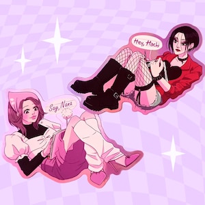 Nana letters holographic sticker | Nana Osaki | Nana Komatsu | Hachi | Anime | Manga | Ai Yazawa