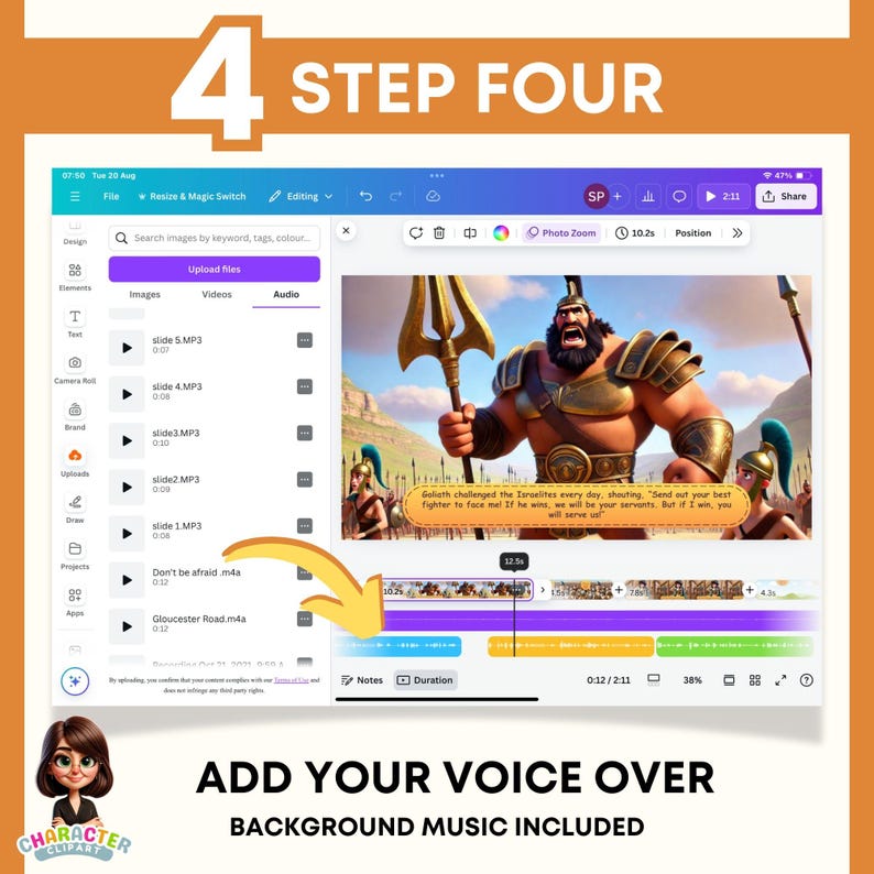 Face Less Tank Animation Faceless Animated Video Templates for Canva | 132 Blank Customizable ...