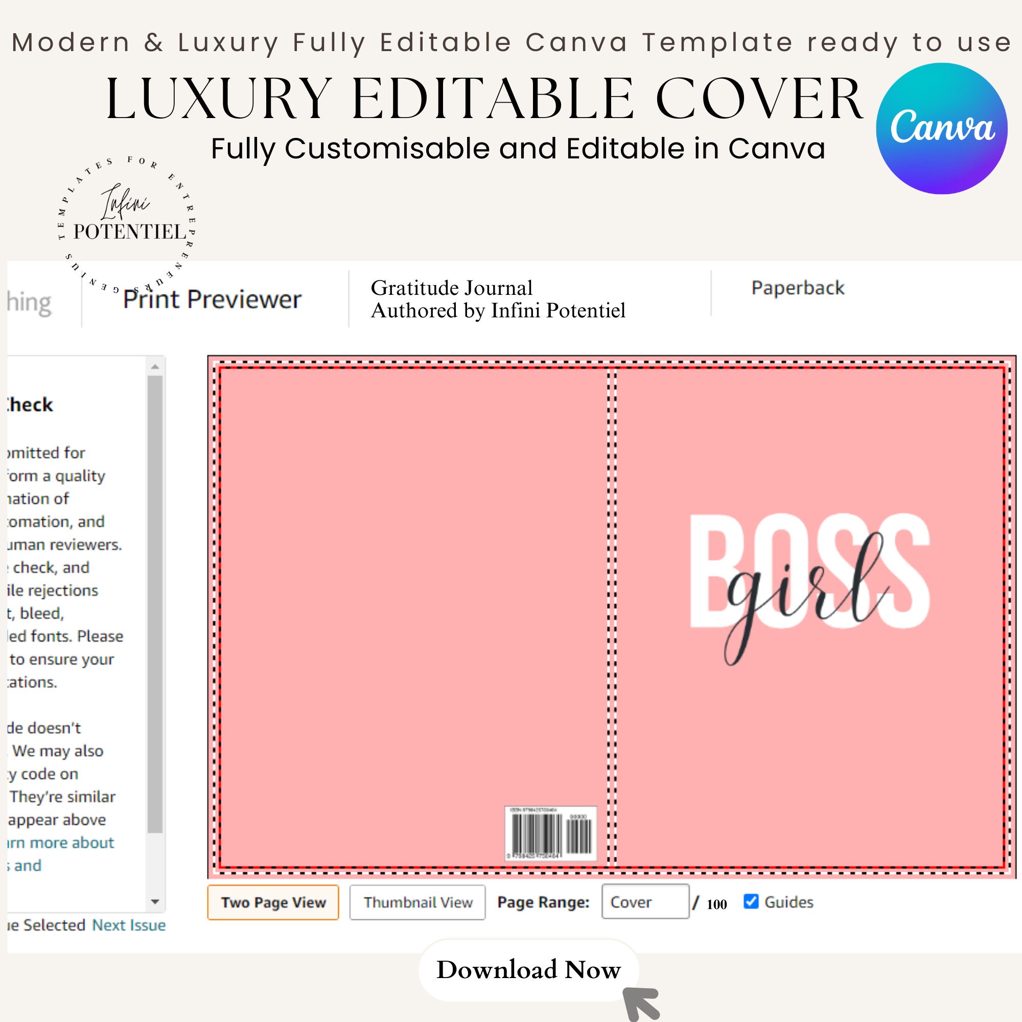 KDP Cover Template KDP Editable Template for Book Cover Book Planner KDP Cover Template KDP Editable Template for Book Cover Book Planner