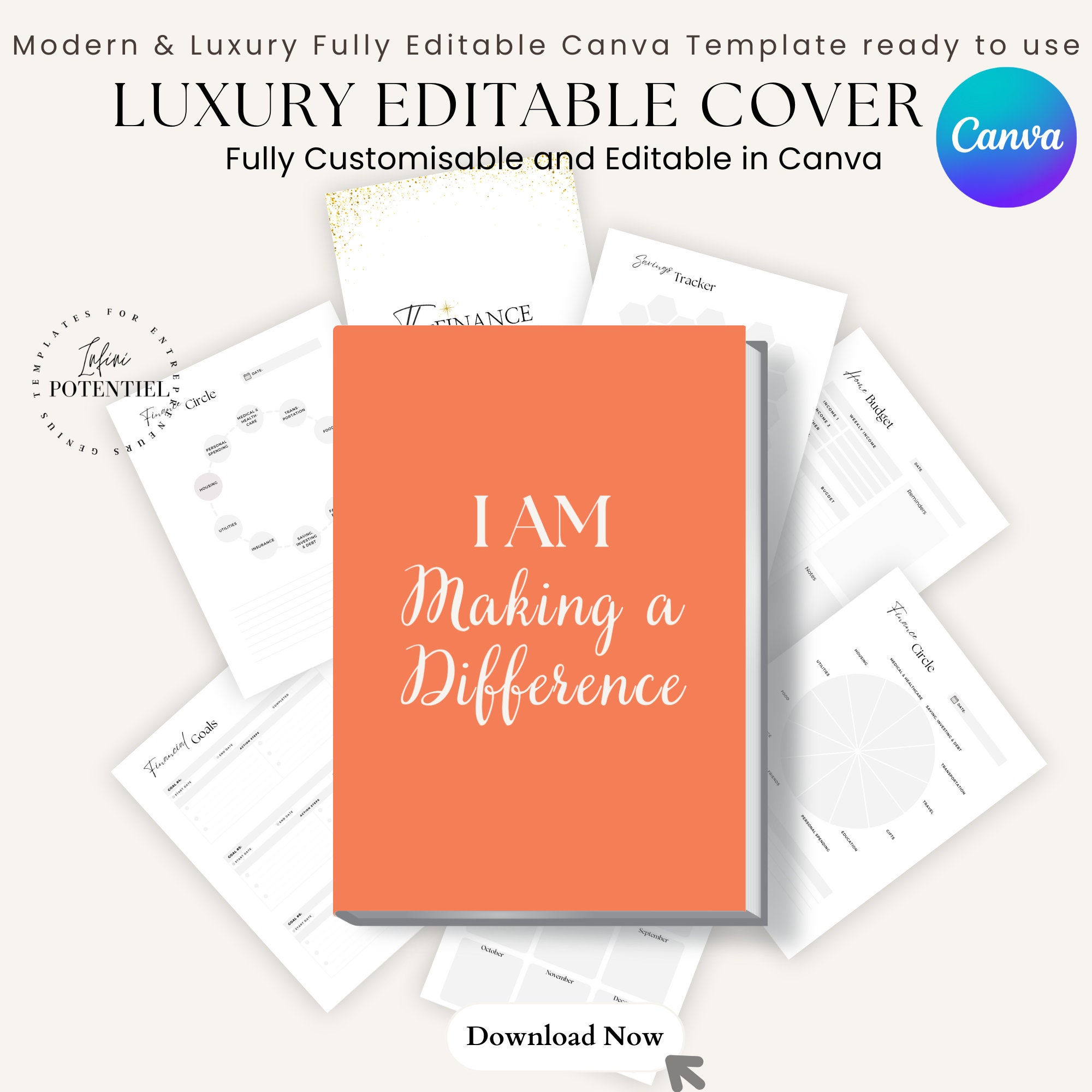 KDP Cover Template KDP Editable Template for Book Cover Book Etsy