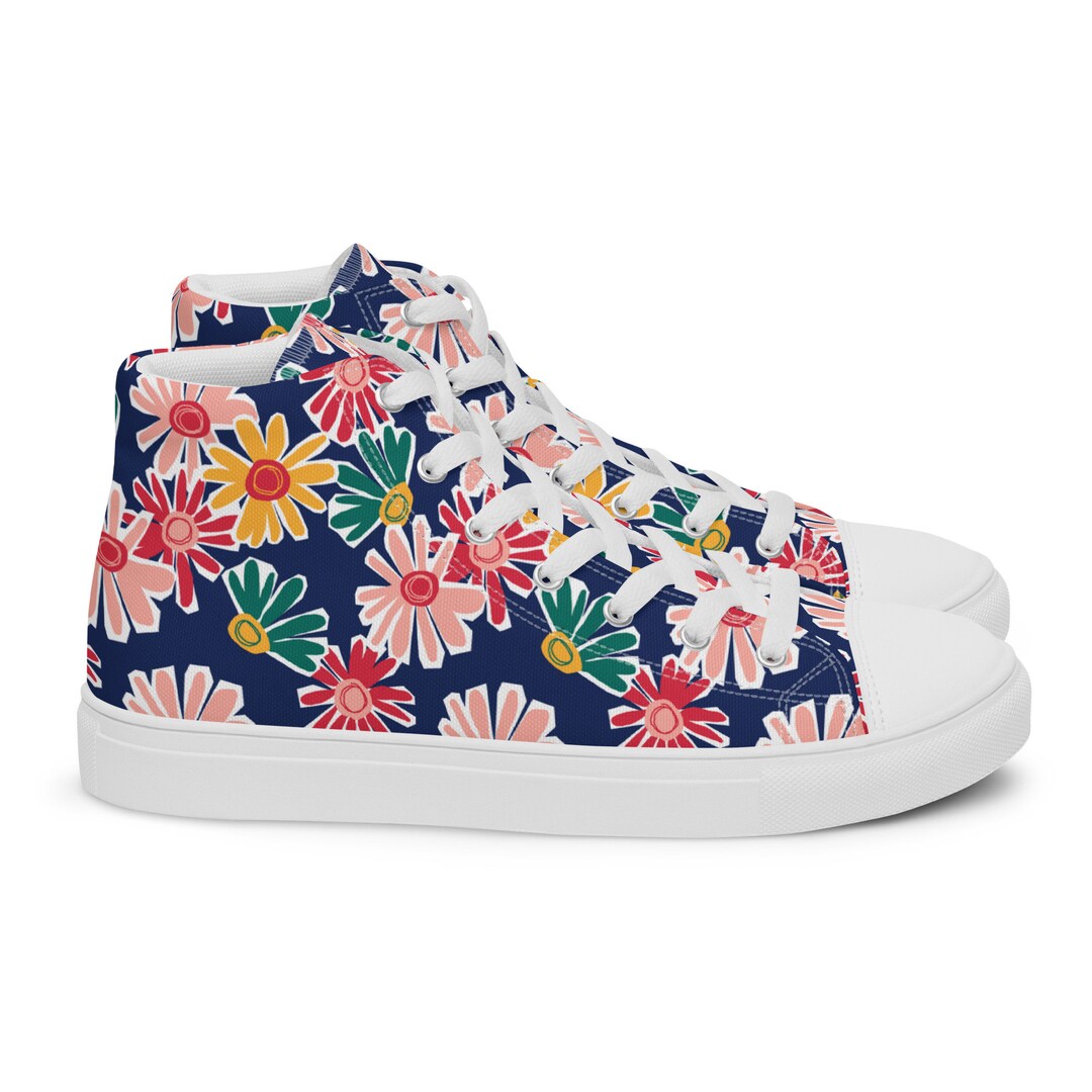 Lotus Flowers On Pink Low Top Shoe
