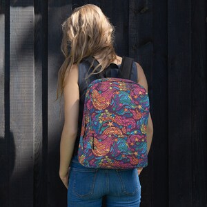 Sac à Dos Star Swirl Imprimé Taille Moyenne