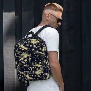 Sac à dos Galaxy Star Print taille moyenne