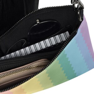 Popcorn Pastel Pattern Print Crossbody bags