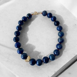Lapis Lazuli Necklace Gemstone Jewelry for Birthday Gift Anniversary Gift Handmade Jewelry Gift for Her Artisan Jewelry