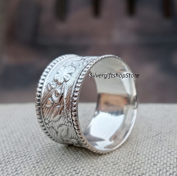 Amazon.com: 925 Sterling Silver Ring, Flower, Adjustable