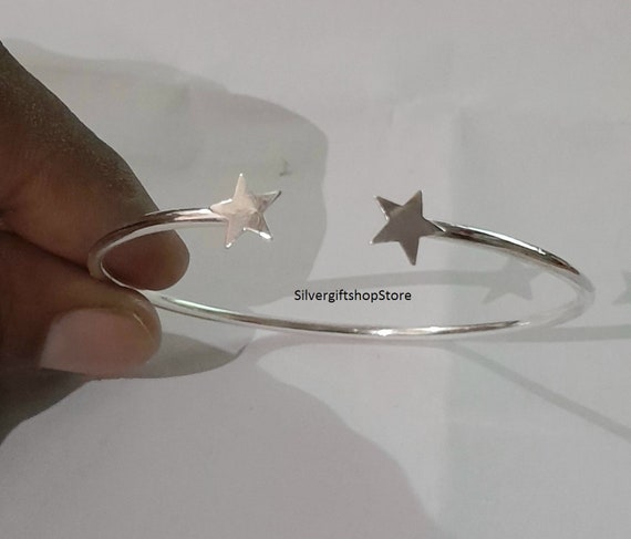 アクセサリー DWELLER BANGLE WIDE STAR 925 SILVER  END DWELLER BANGLE WIDE 925 SILVER by END | PRODUCTS | nonnative