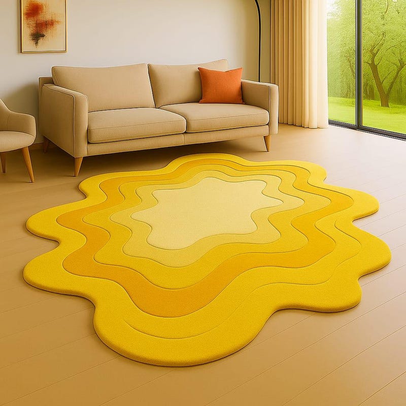 Wavy Rug - Etsy