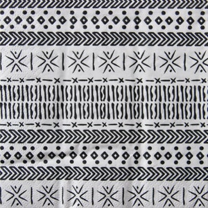 2 ou 4 serviettes en papier pour bricolage, lignes graphiques noires, rayures, points, motif étoiles sur fond blanc, serviettes de table scandinaves