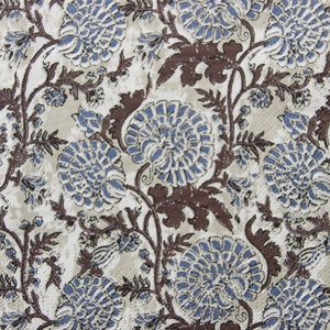 2 ou 4 serviettes en papier pour travaux manuels, fleurs de pissenlit stylisées marron, bleues sur fond beige, décoration de pissenlit, serviettes scandinaves