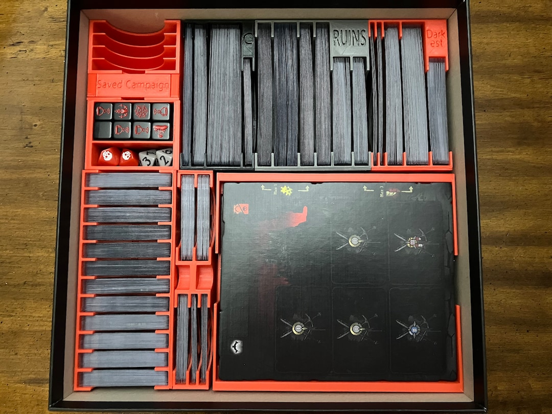 Darkest Dungeon 3D Printable Board Game Organizer - Etsy