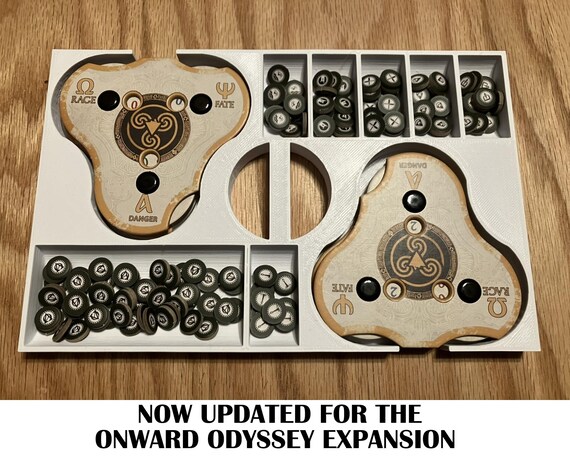 Aeon Trespass Odyssey Fully 3D Printed Organizer for Base Game