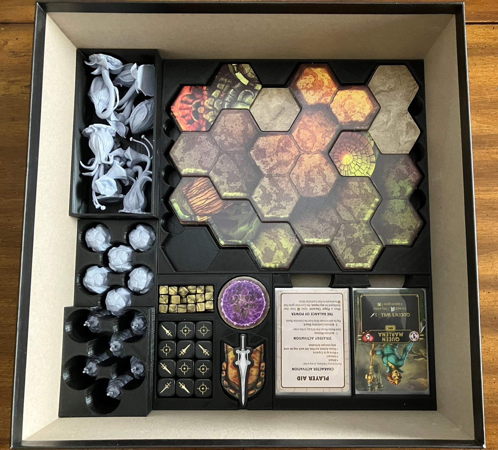 Masters of the Universe Fully 3D Printed Board Game Organizer Core Game  Expansions 