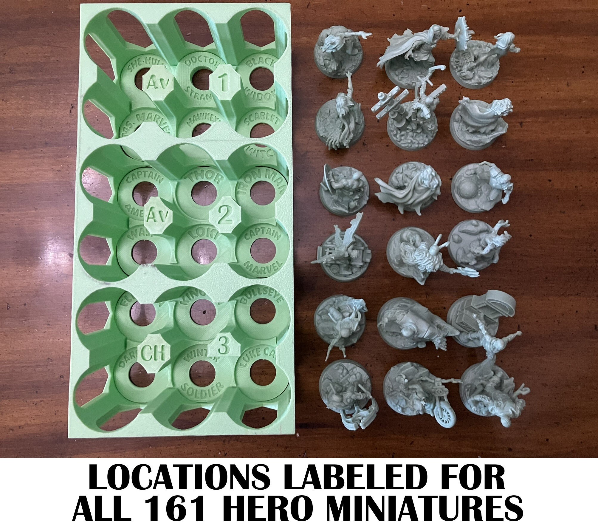 Marvel Zombies 3D Printable Organizer All Core Boxes, Kickstarter ...