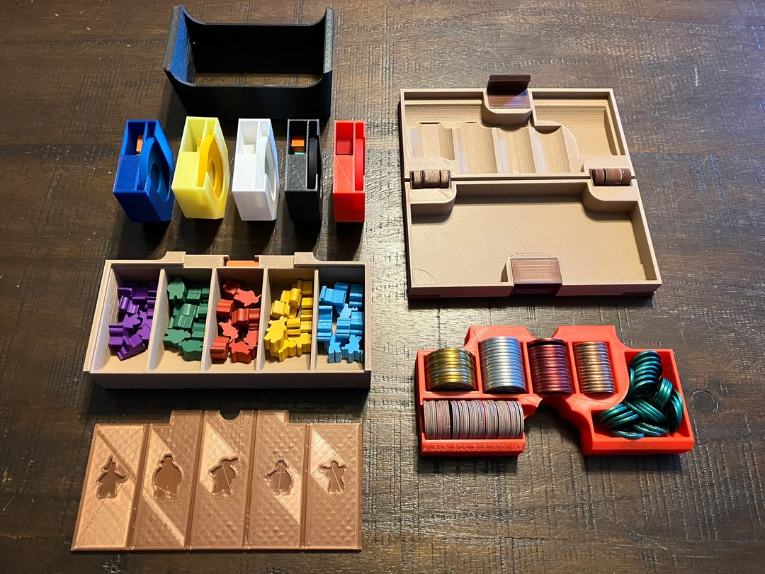 Scythe Expeditions 3D Printable Upgraded Organizer Insert - Etsy