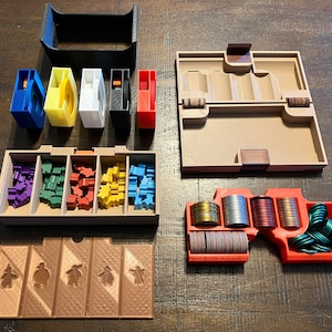 Scythe Expeditions 3D Printable Upgraded Organizer Insert