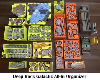 Deep Rock Galactic 3D Printable Organizer - All Expansions in One Box!