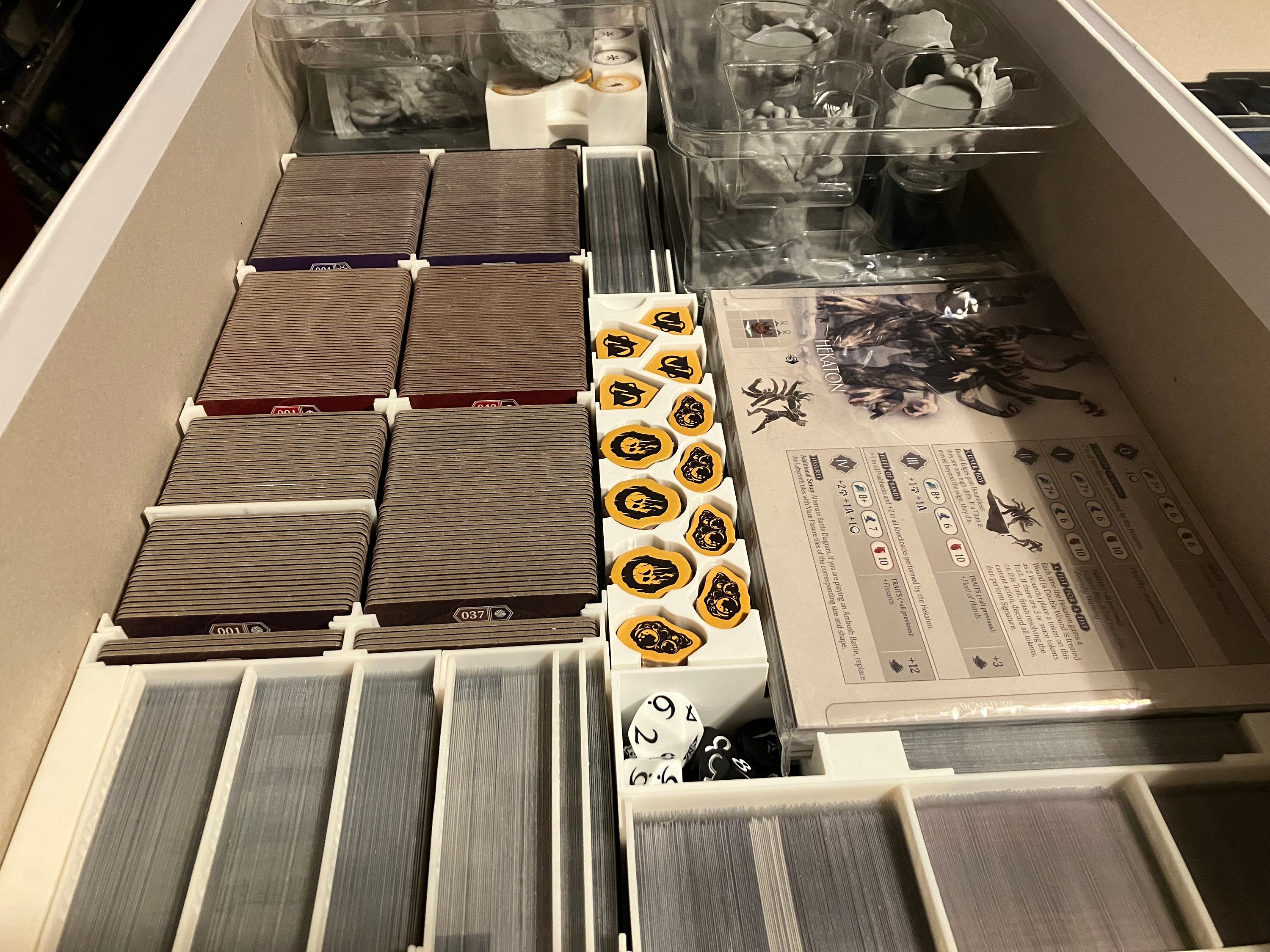 Aeon Trespass Odyssey Fully 3D Printed Organizer for Base Game & Deluxe