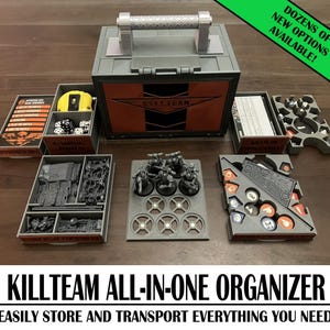 Killteam Fully 3D Printed All-In-One Organizer and Transport