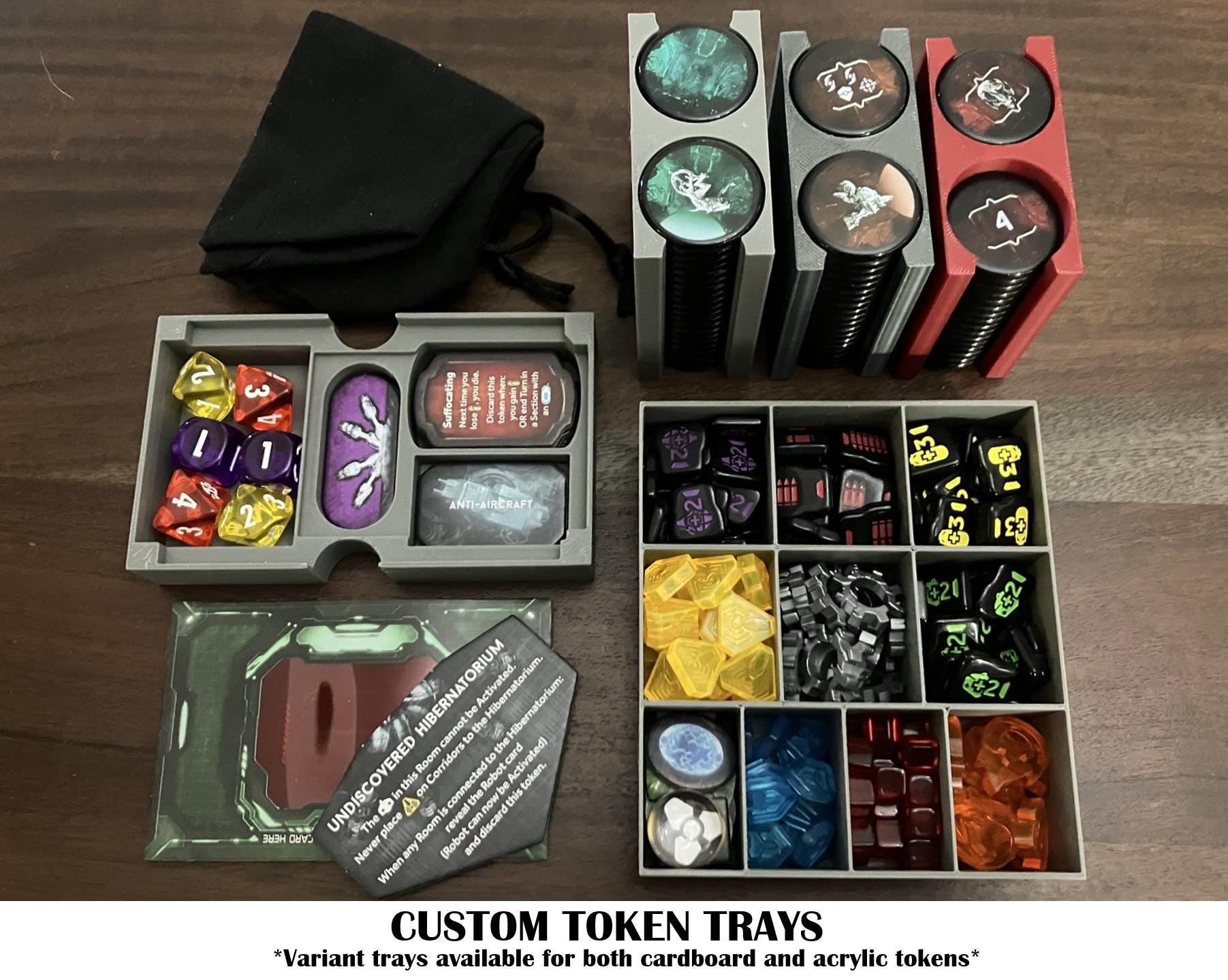 Nemesis Retaliation Fully 3D Printed Organizer - All Expansions, Better ...