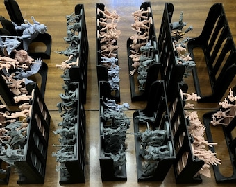 Masters of the Universe 3D Gedruckter Miniaturen Aufbewahrungslösung - Organizer für alle Miniaturen aus der Kickstarter Reihe in einer Box