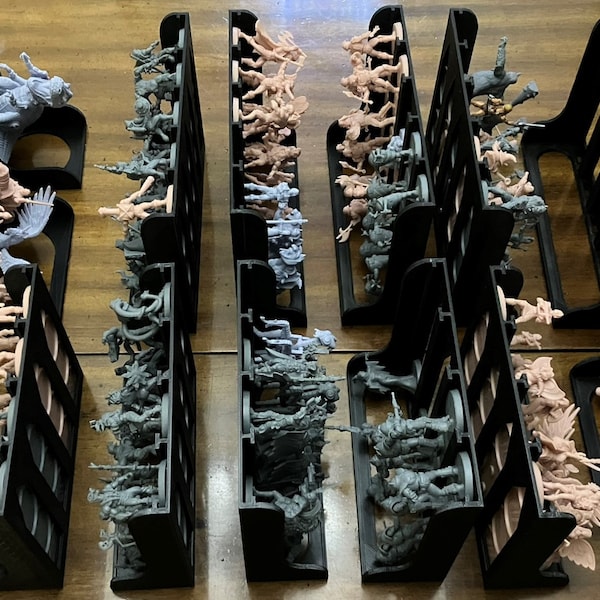 Masters of the Universe Miniature Storage Solution - 3D Printable Organizer for all Miniatures from the Kickstarter in One Box
