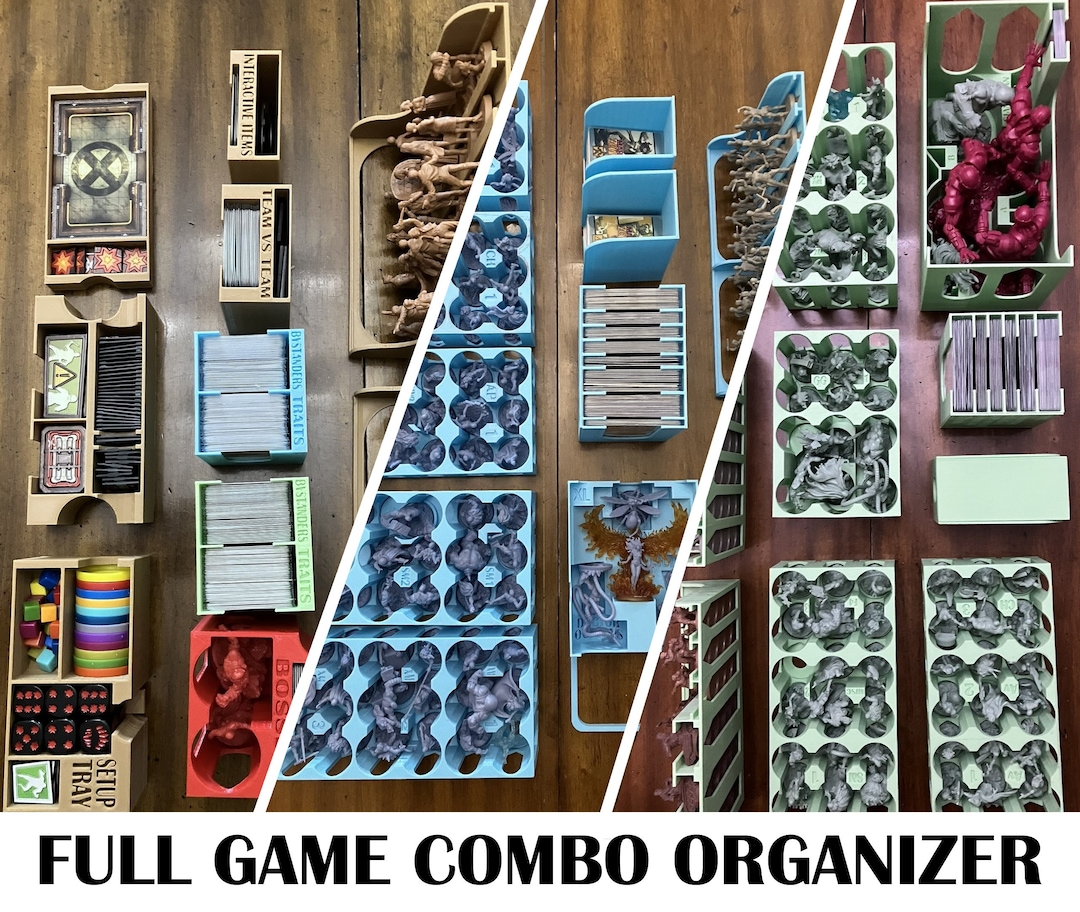Marvel Zombies 3D Printable Organizer - All Core Boxes, Kickstarter ...
