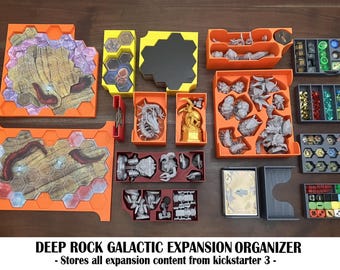 Deep Rock Galactic New Expansions 3D Printable Organizer
