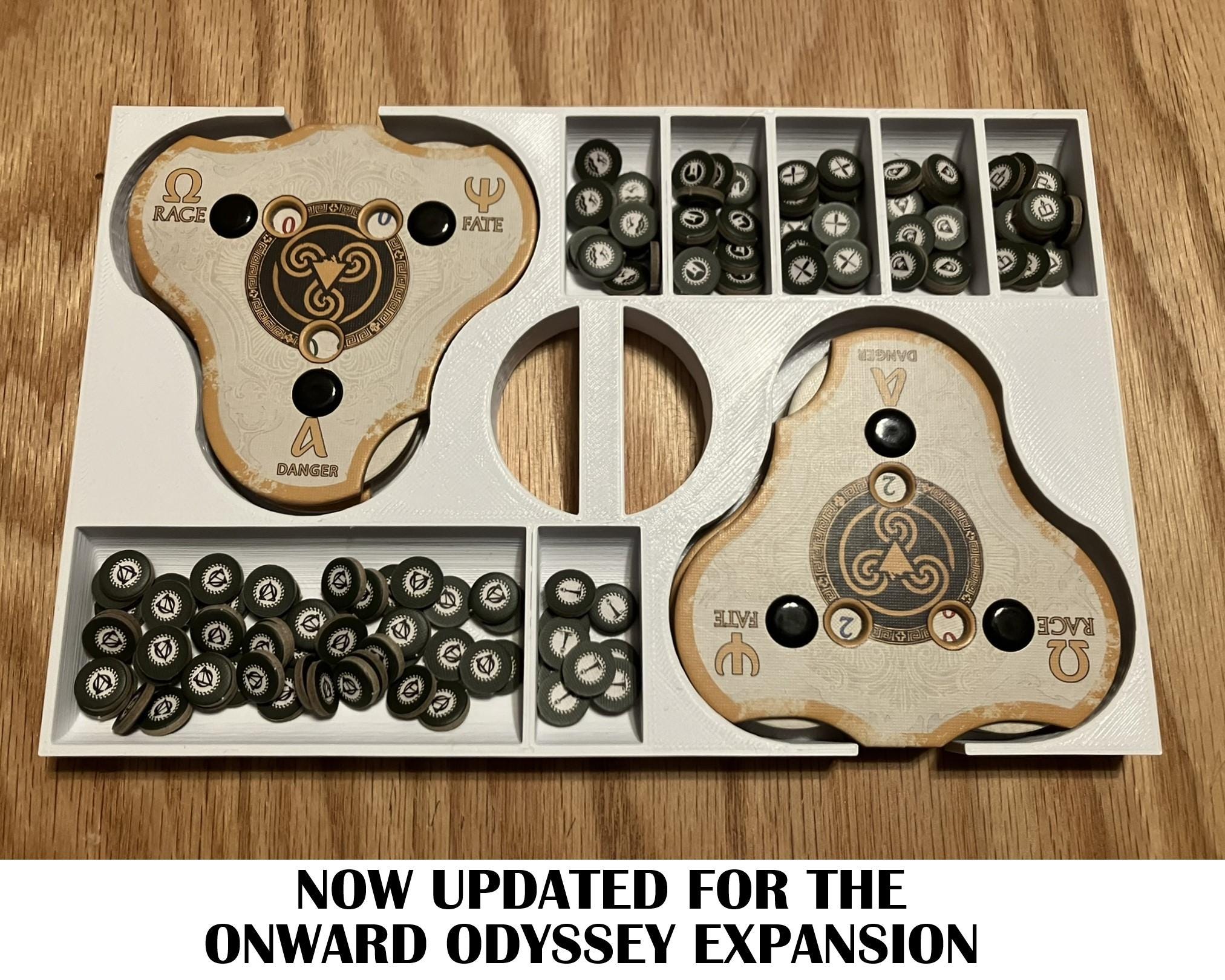 Aeon Trespass Odyssey 3D Printable Organizer for Core Game