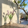 Stained Glass Tulip Bouquet,Forever Pink Flower Stem,Mother's Day Gift for Mom,3D Botanical Art, Spring Wedding Decor,Valentine Gift for Her product logo