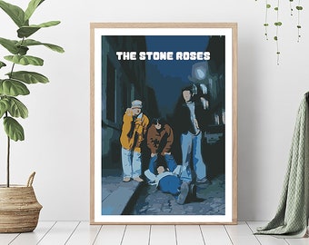 Póster de Stone Roses - Póster musical - Impresión digital