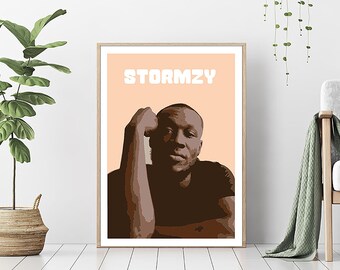 Stormzy poster - music poster - digital print