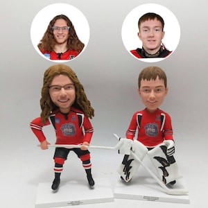 custom hockey bobblehead , custom hockey bobble head , custom bobblehead hockey , hockey gifts for boys , gifts for hockey players , gifts