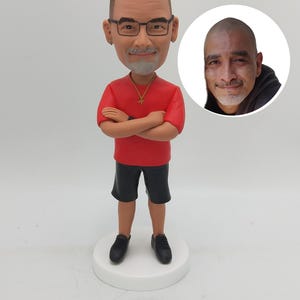 Customized men bobbleheads, Personalized Gifts For Boss,Gifts For Husband,Custom bobble head Custom figurines Custom sculpture Custom statue