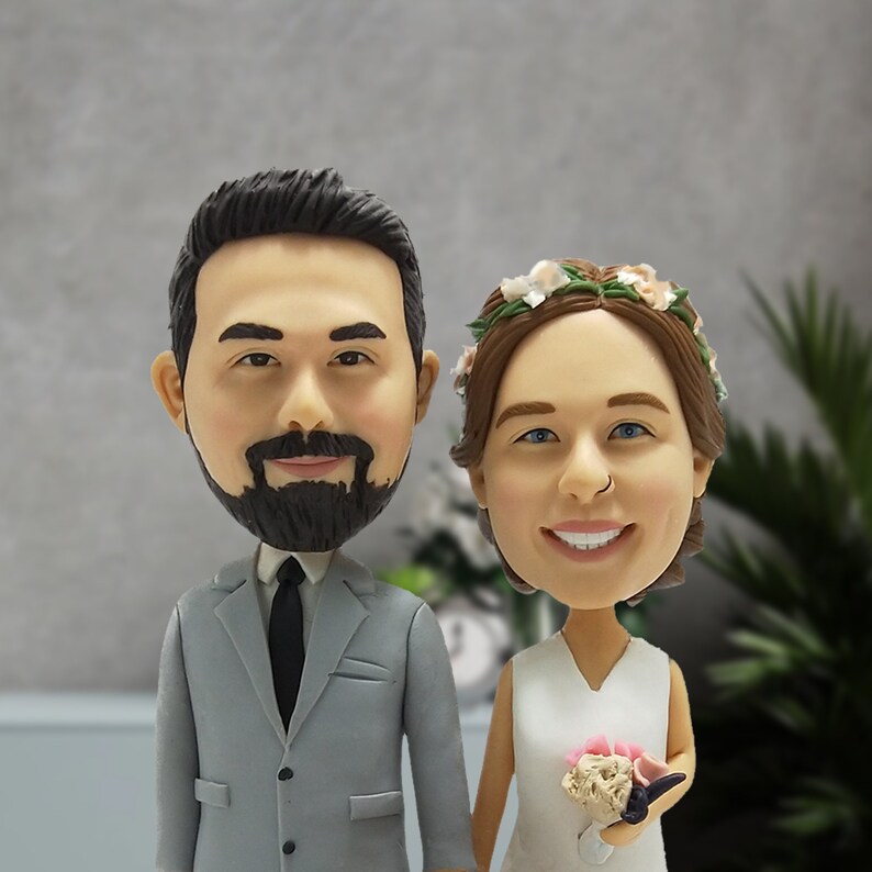 Custom Family Bobbleheads Wedding Anniversary Create My Own - Etsy